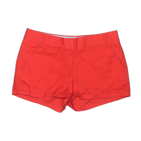 J. Crew Chino Shorts Red/Orange - Picture 5 of 5